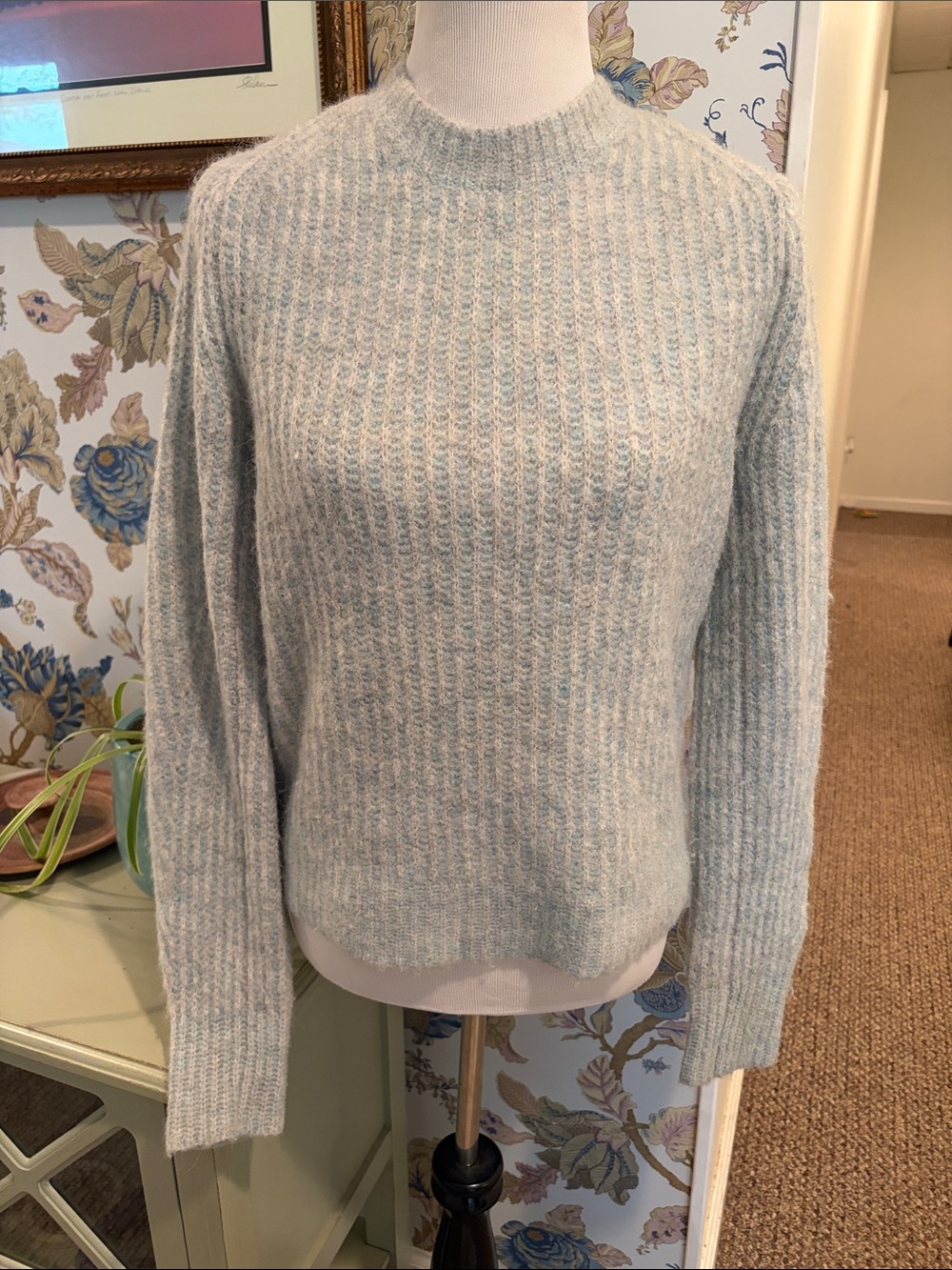 Rag and Bone Jonie Rib Knit Crewneck Sweater